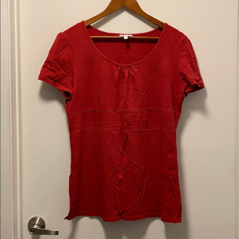 Red Fashion Sweetheart Top